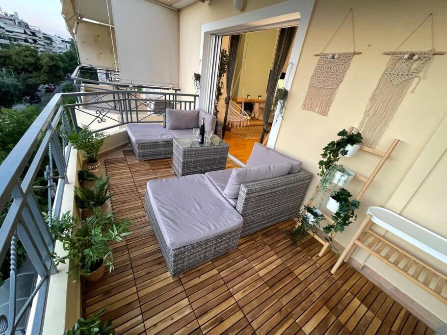 Apartamento Μαρούσι- Η Ηρεμία Των Β.Προαστίων Δίπλα Στο Κέντρο Atenas Exterior foto